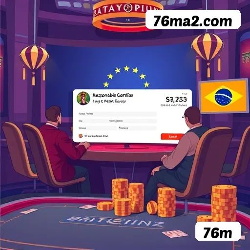 Roleta e blackjack 76m